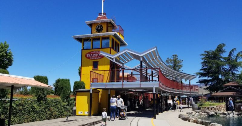 This Charming California Railroad Takes You On A Journey Through A Picturesque Miniature Town