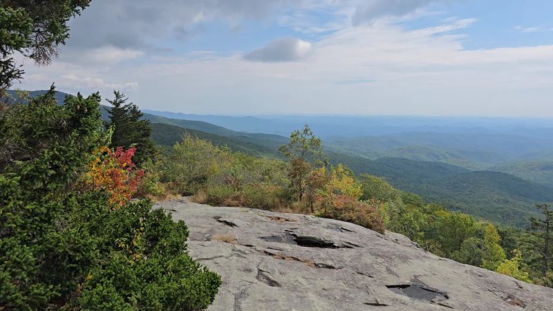 A Short Hike With Big Blue Ridge Views