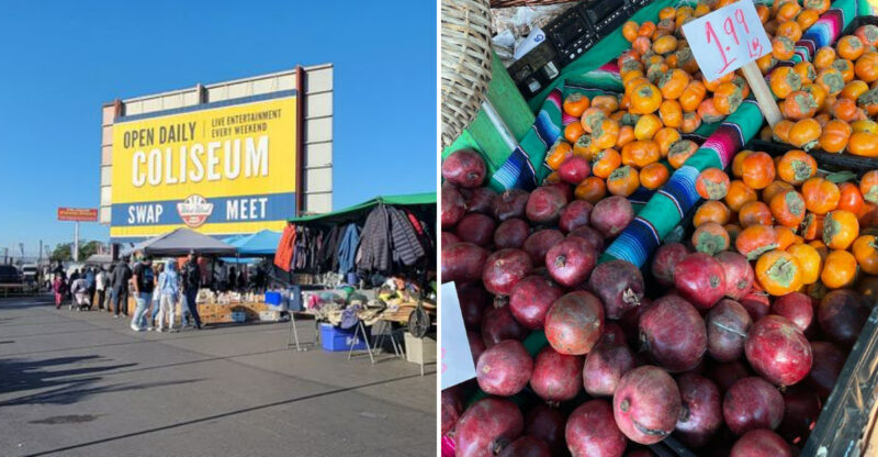 This Flea Market In California Feels Like A Never-Ending Treasure Hunt