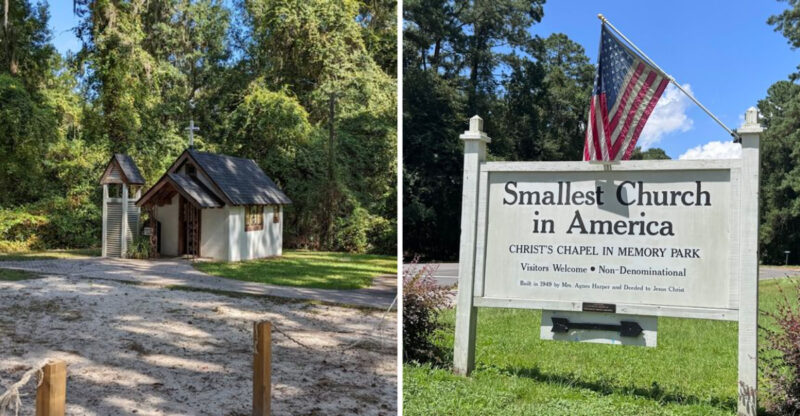 This Georgia Landmark Is Famous For Being The Smallest Church In America