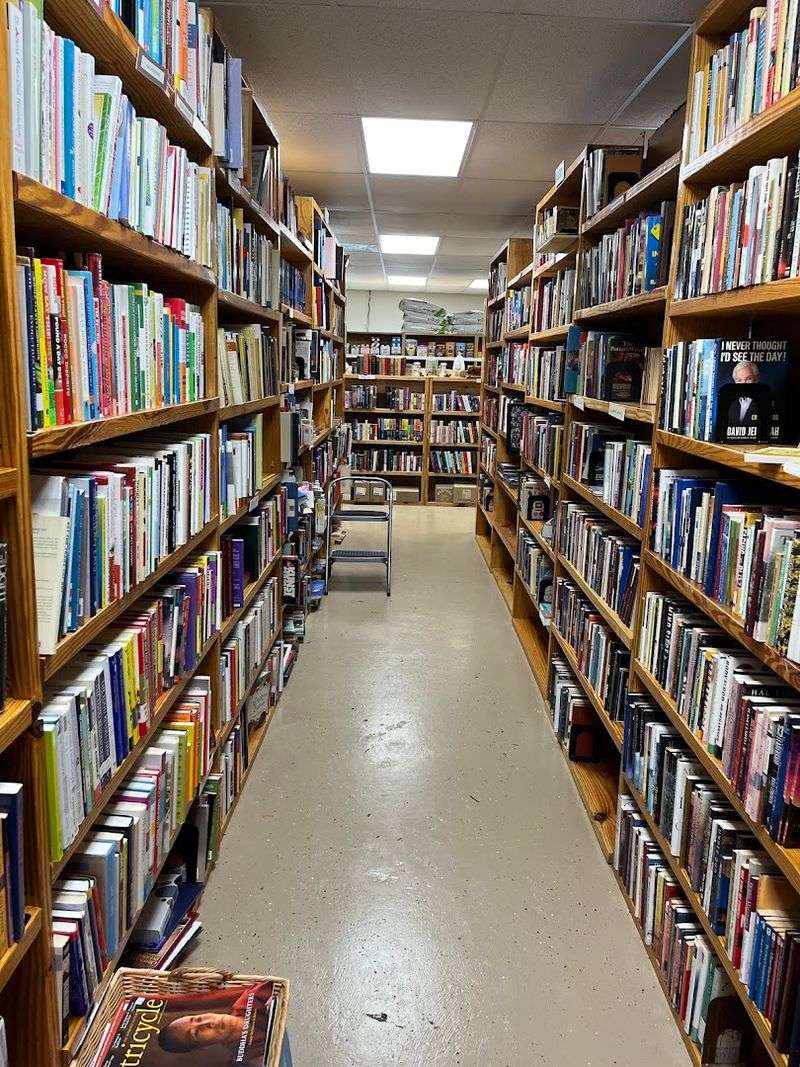Endless Rows Of Secondhand Books To Explore