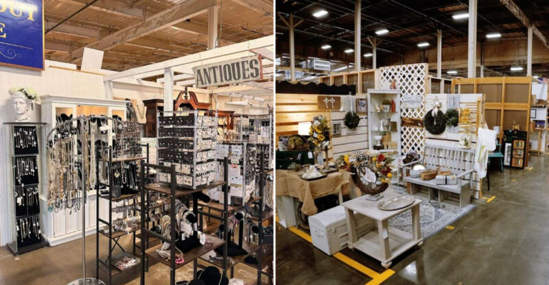 This Giant Vintage Store In North Carolina Feels Like A Treasure Hunt