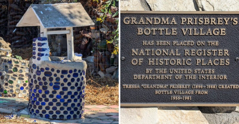 This Handcrafted Bottle Village Made From Thousands Of Glass Bottles Is Unlike Anything You’ve Seen