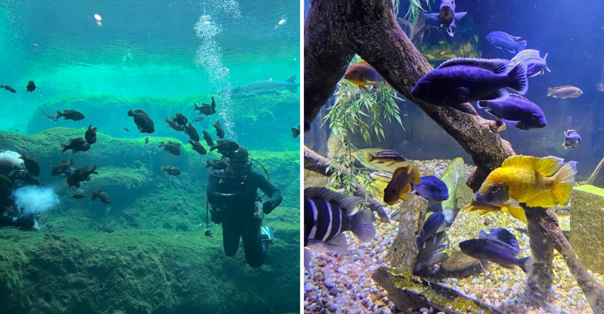 This Hidden Aquarium Adventure In Georgia Is A Must Visit - Decor Hint
