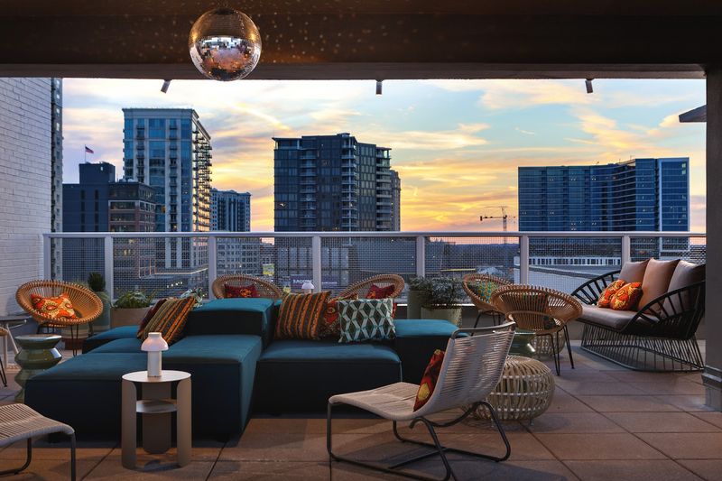 A Rooftop Hangout With Skyline Views In Buckhead