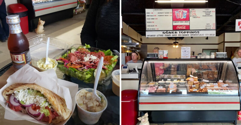 This Is The Place To Go In Ball Ground Georgia For An Authentic Döner Sandwich Loaded With Freshly Carved Meat