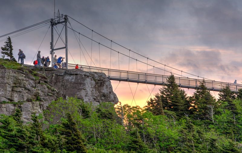 This North Carolina Bridge Feels Like Walking Over Open Air - Decor Hint A Bridge That Still Stops People In Their Tracks