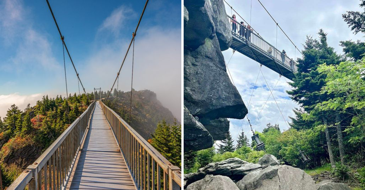 This North Carolina Bridge Feels Like Walking Over Open Air - Decor Hint