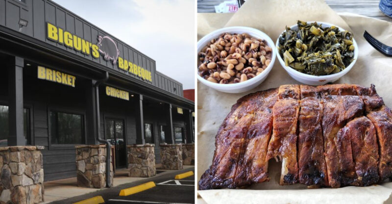 This Talking Rock Gem Is The Perfect Spot To Stop For Hickory-Smoked Ribs In Georgia