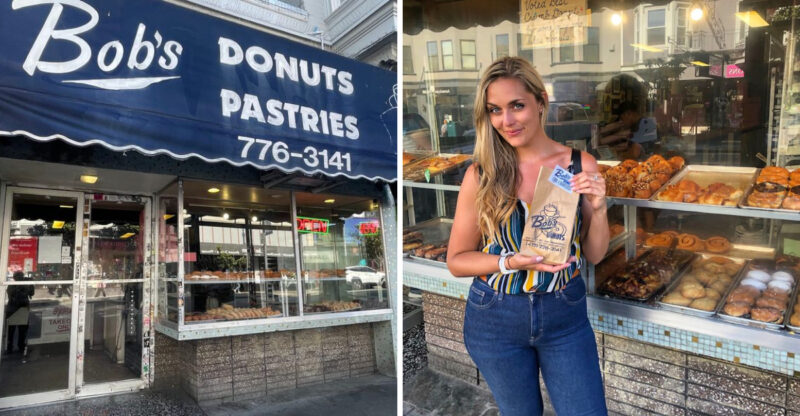 This Unassuming Donut Shop In California Serves Up The Best Buttermilk Bars You’ll Ever Try