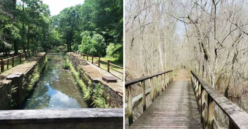 This Unique Savannah, Georgia Museum Has Perfectly Preserved Brick Gates From A Canal Built Almost 200 Years Ago