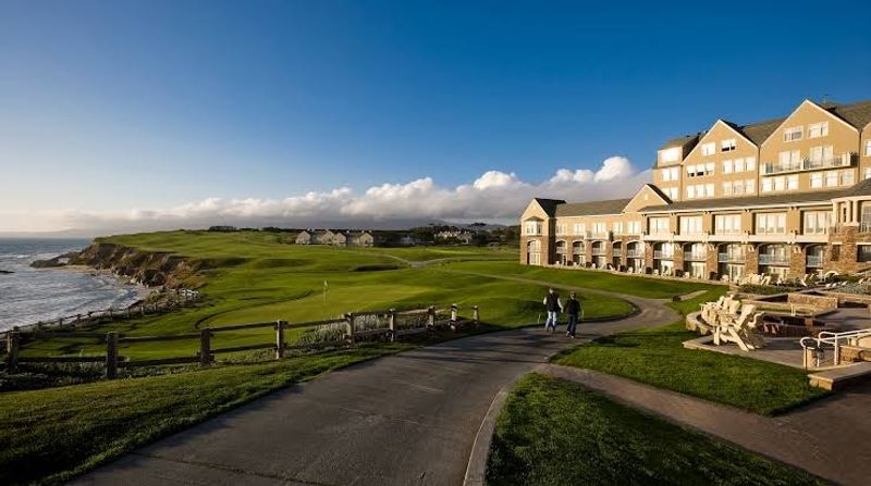 The Ritz-Carlton Half Moon Bay Sits Right Along The Trail