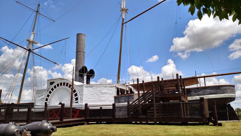 CSS Albemarle Panoramic Exhibit: Plymouth Comes Alive