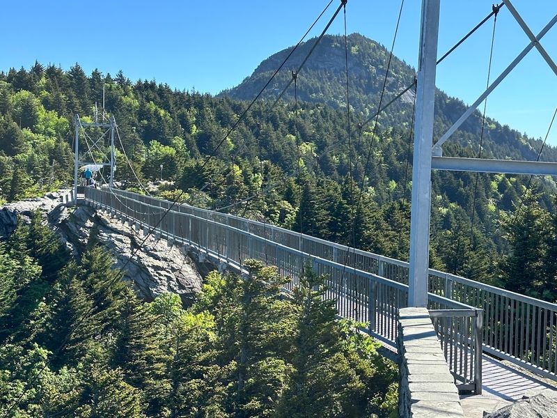This North Carolina Bridge Feels Like Walking Over Open Air - Decor Hint Hiking Trails Around The Bridge