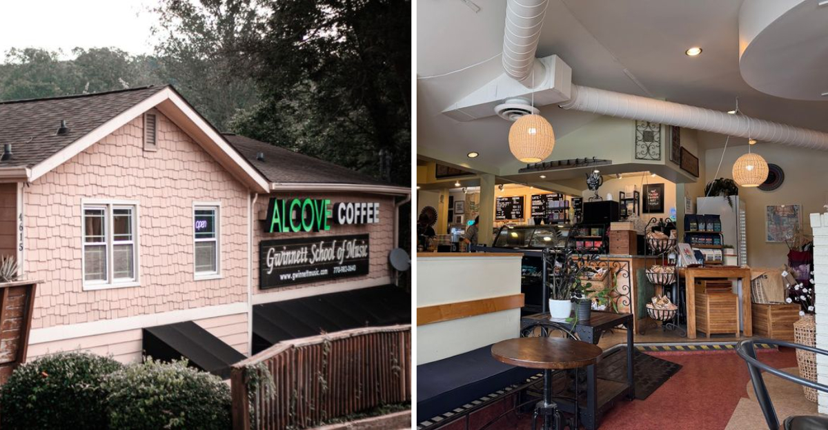 You Can Enjoy A Fresh Coffee And Watch The Sunset Over The Water At This Hidden Lilburn Georgia Gem - Decor Hint