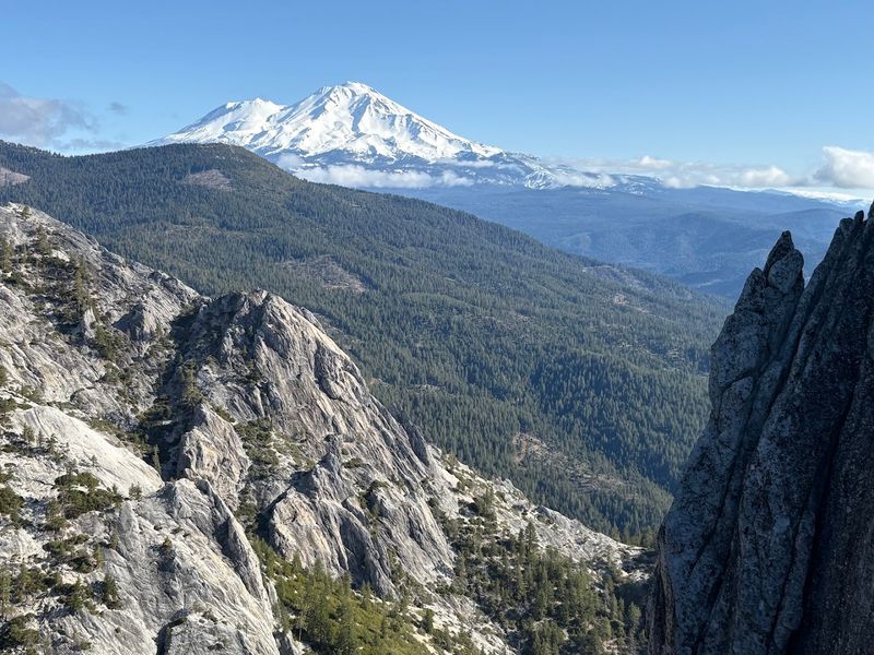 Mount Shasta Is Visible From Multiple Points Inside The Park