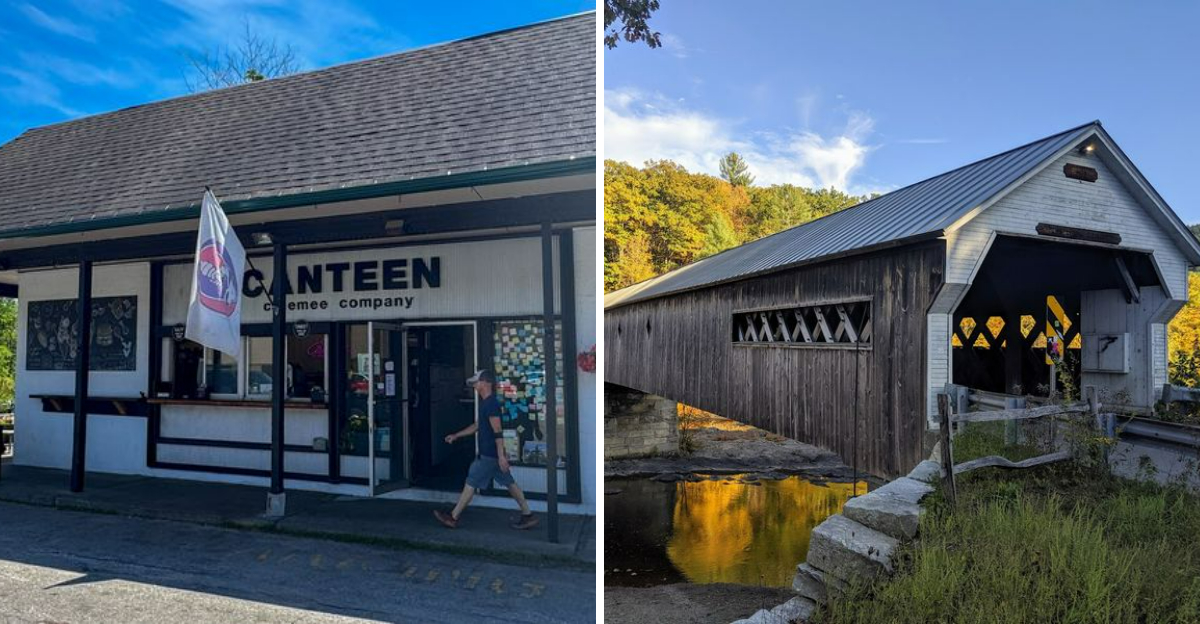8 Vermont Covered Bridge Towns Where One Maple Creemee Stop Steals The Show - Decor Hint