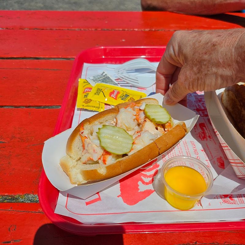 Tender Lobster On A Toasted Bun
