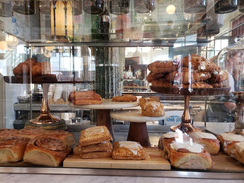 Gourmet Food Items and French Pastries