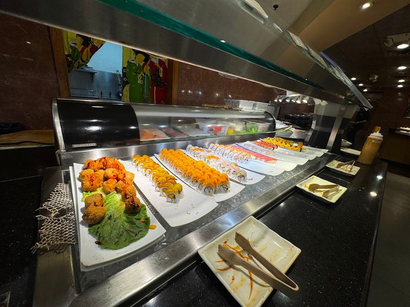 Sushi And Sashimi That Add Variety To The Buffet
