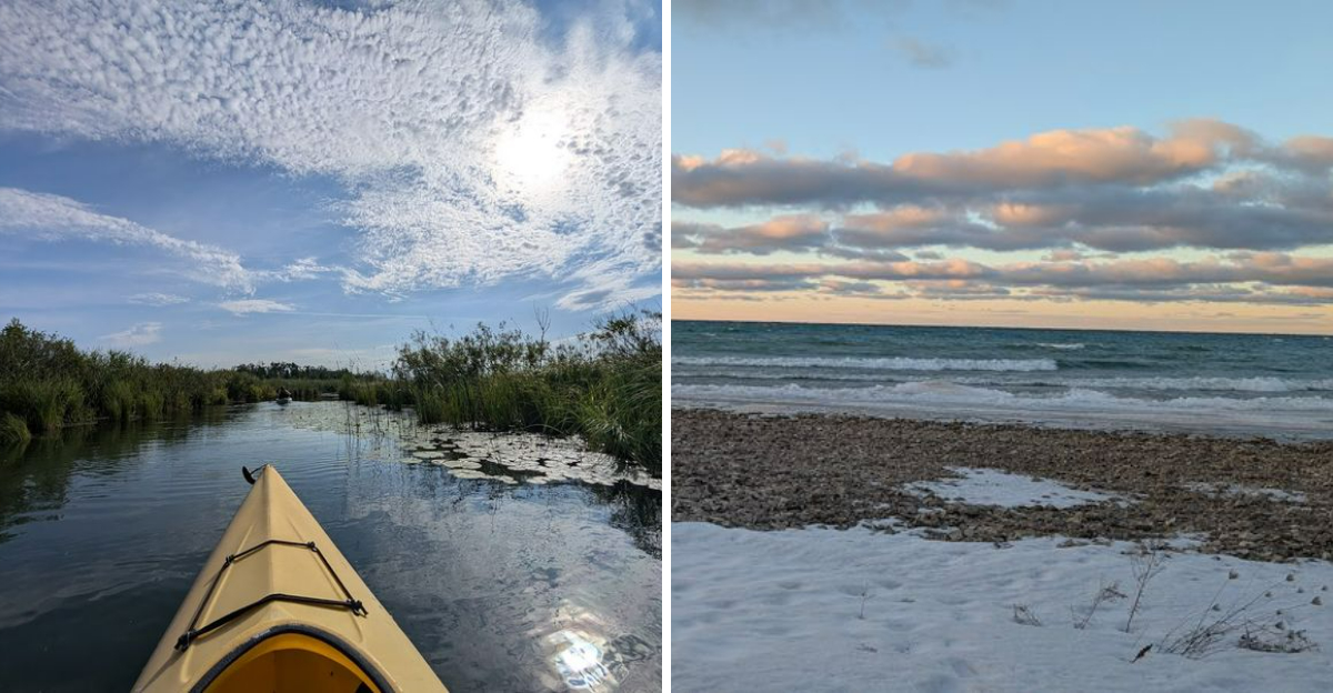 A Peaceful Michigan Shoreline Where The Great Lakes Still Feel Untouched - Decor Hint