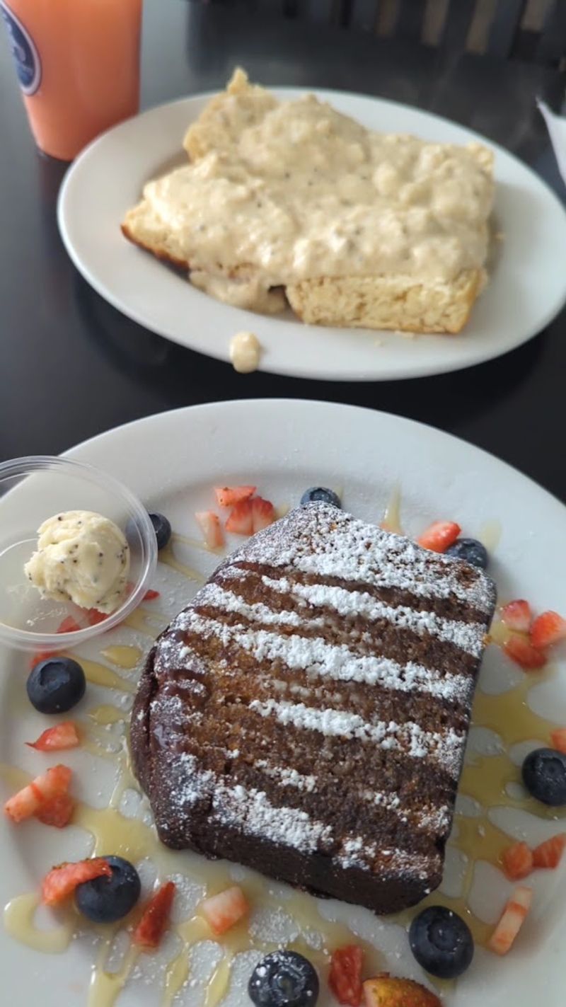Cinnamon Rolls And Chocolate Cake For Breakfast