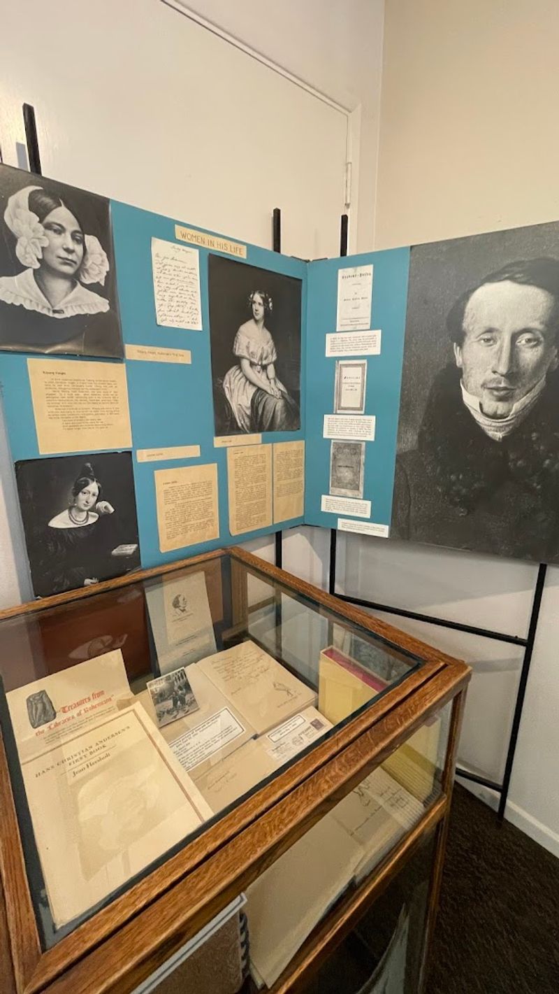 Original Letters And First-Edition Books Are On Display