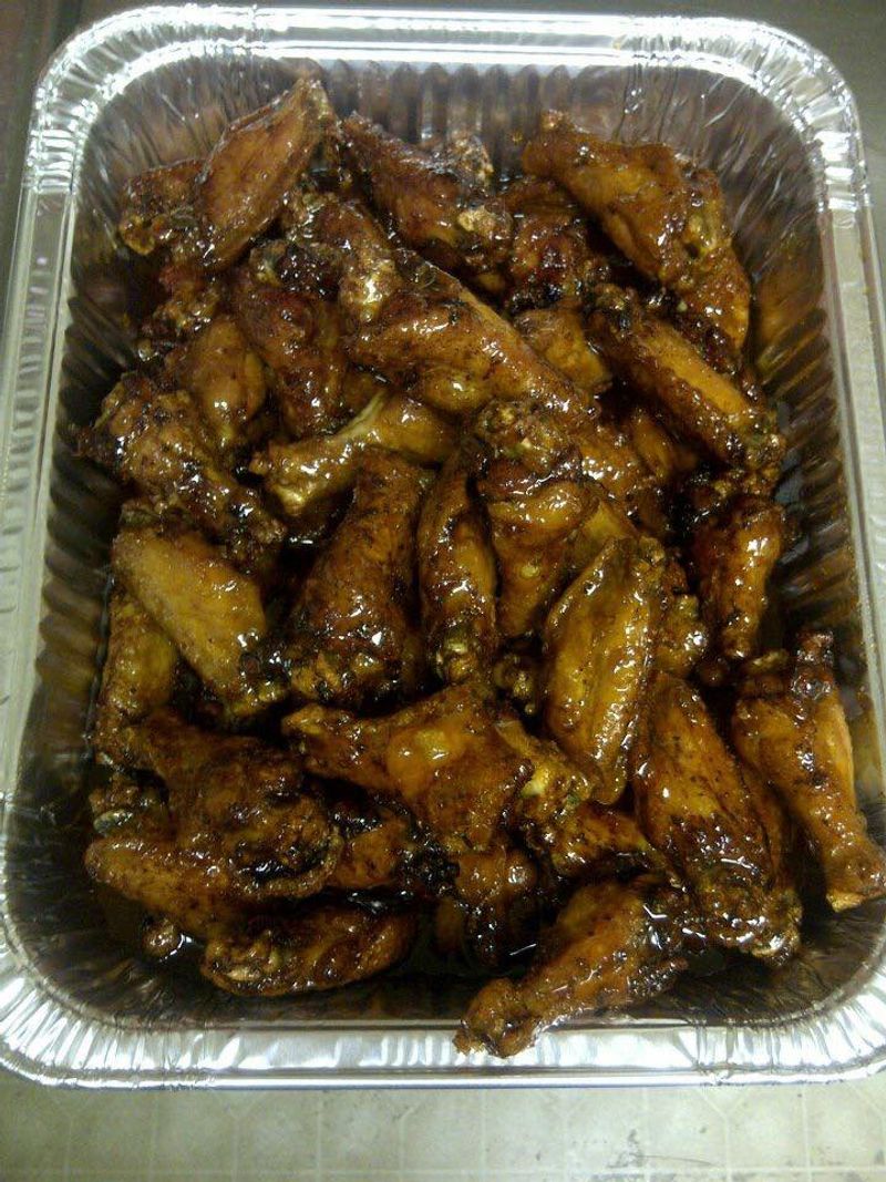 Barbecue Chicken Wings With Real Smoke Flavor