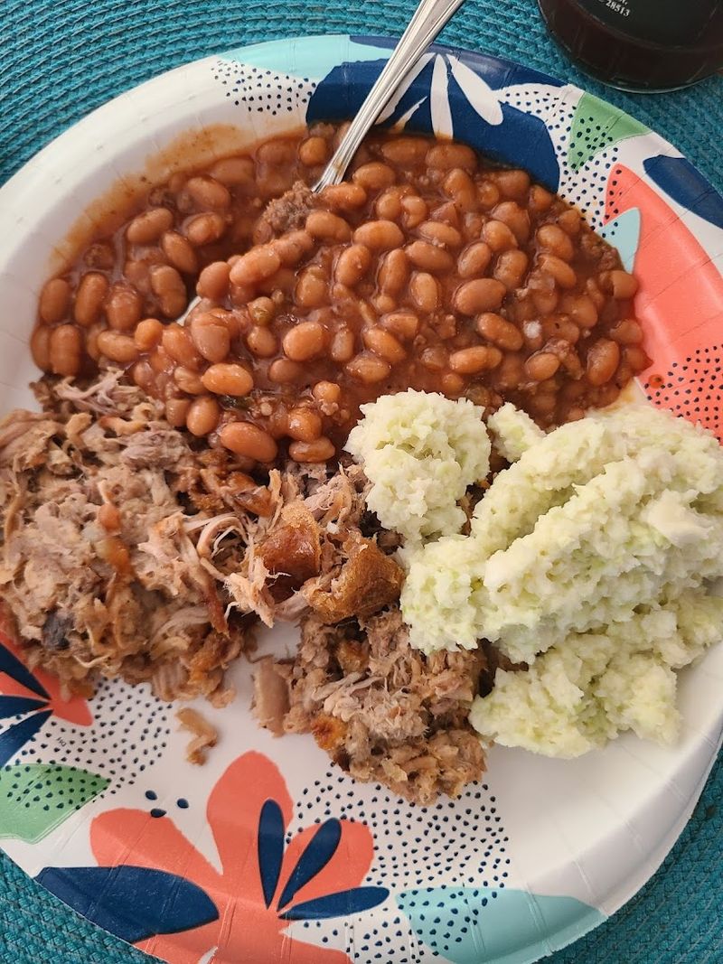 Baked Beans With Barbecue Built Right In