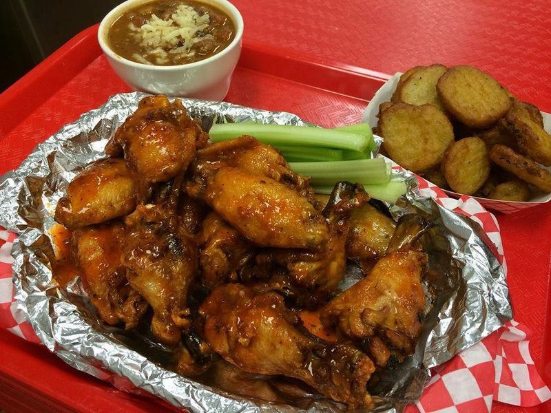 Fried Green Beans with Boom Boom Sauce
