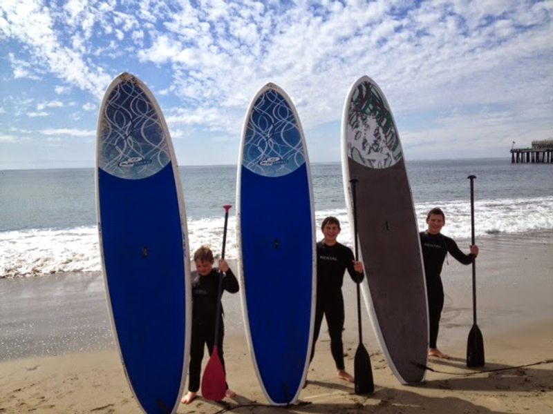 Small-Scale Surf And Paddle Culture Fits The Beach Perfectly