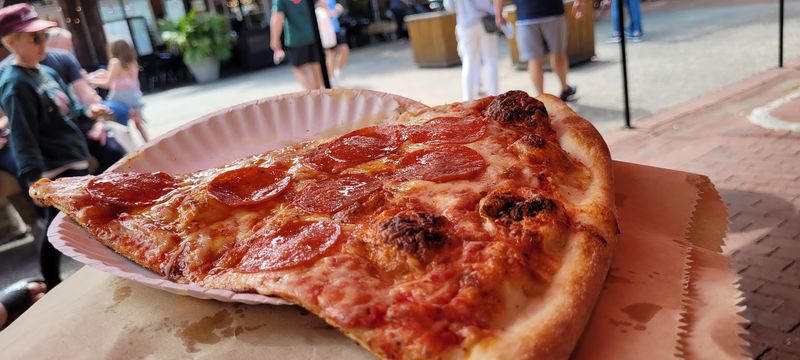 Outdoor Patio Seating in City Market