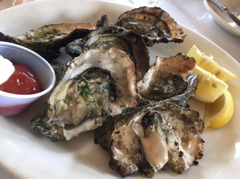 The Unassuming Seafood Restaurant In California With Incredibly Delicious Clam Chowder - Decor Hint Oak-Grilled Oysters Are A Signature Worth Ordering