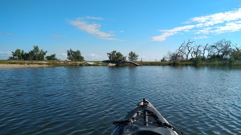 Kayaking The Gulf Waters