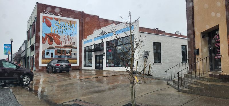 Antique Shopping Scene