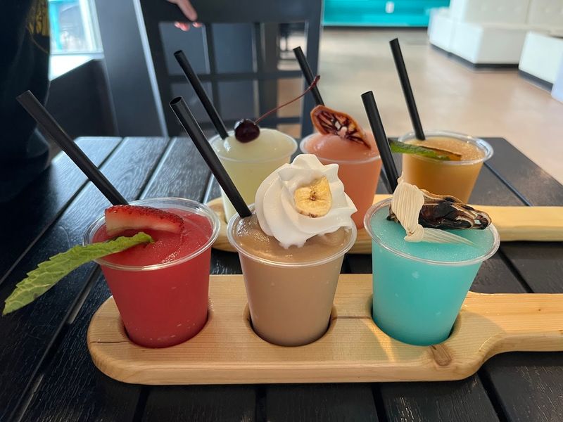 Seasonal Flights And Edible Garnishes