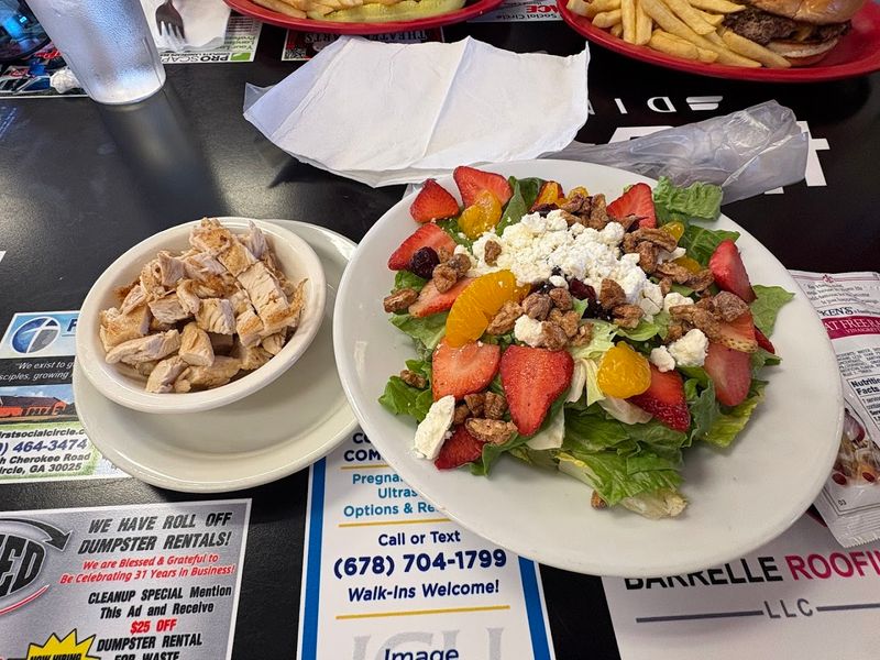 Fresh Salads with Homemade Dressings