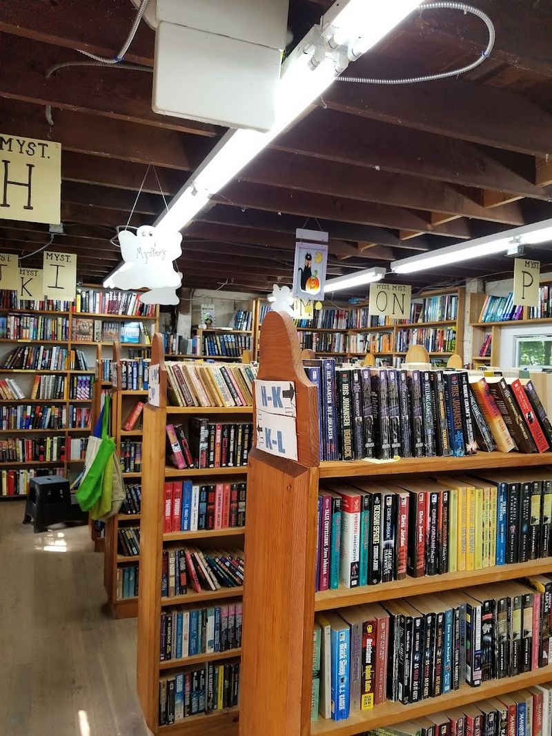 A Vast Collection Of Books In A Quaint Connecticut Town