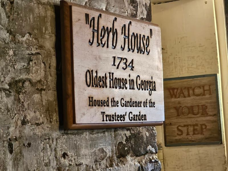 The Herb House, Georgia's Oldest Standing Structure