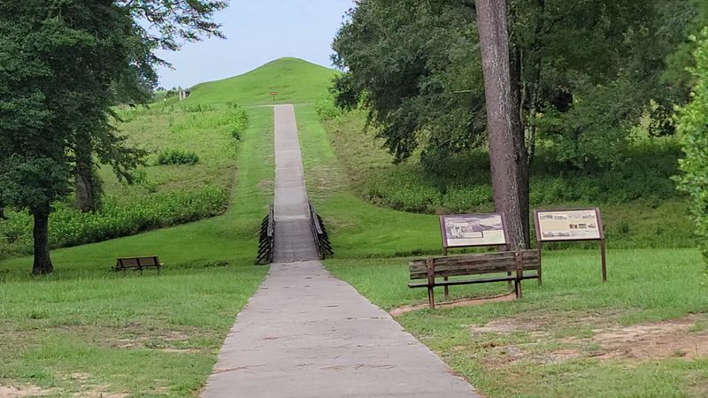 Ocmulgee Mounds National Historical Park in Macon