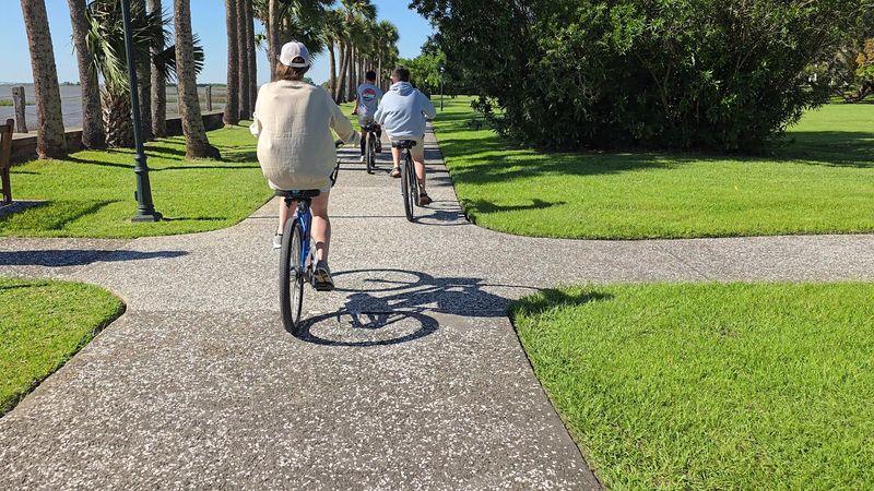 Over 24 Miles of Flat Biking Trails