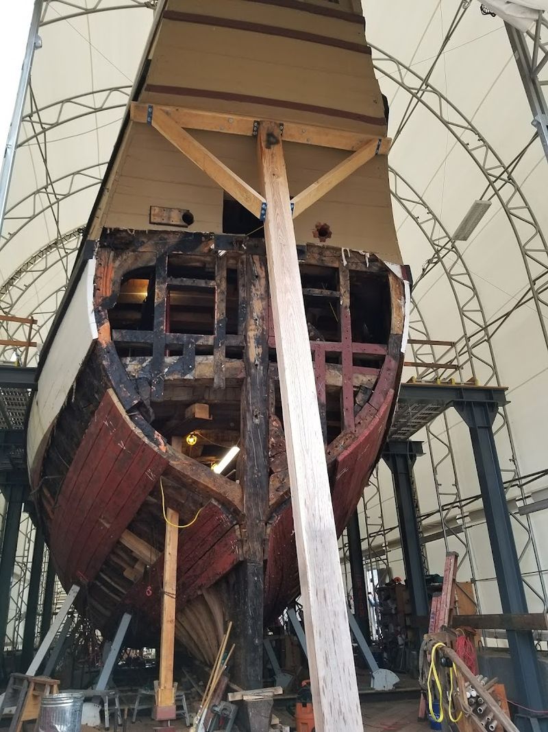 A Working Shipyard With Real Craftsmanship