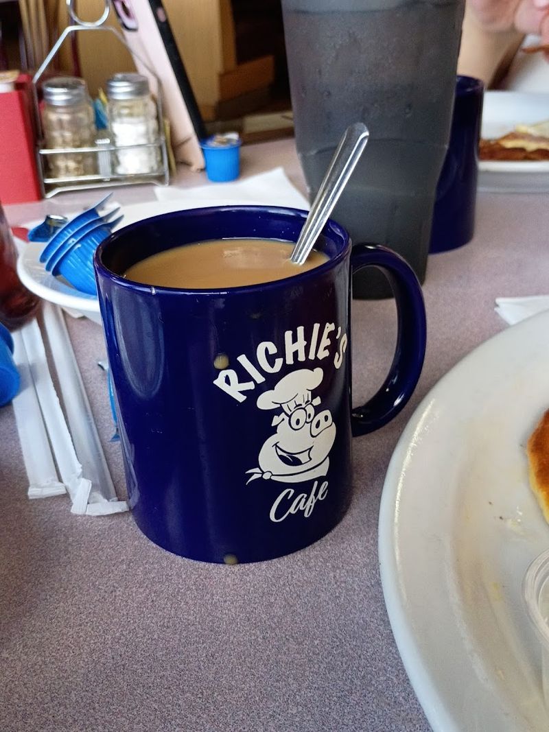Hot Coffee And Desert Comfort