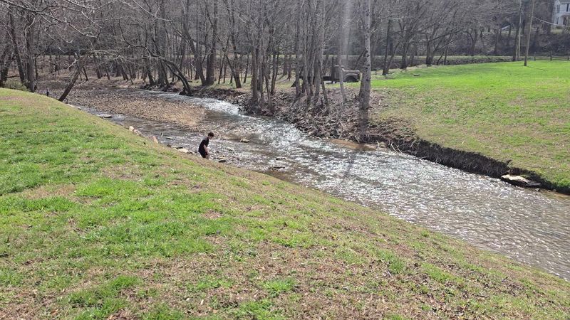 Talking Rock Park Along the Creek