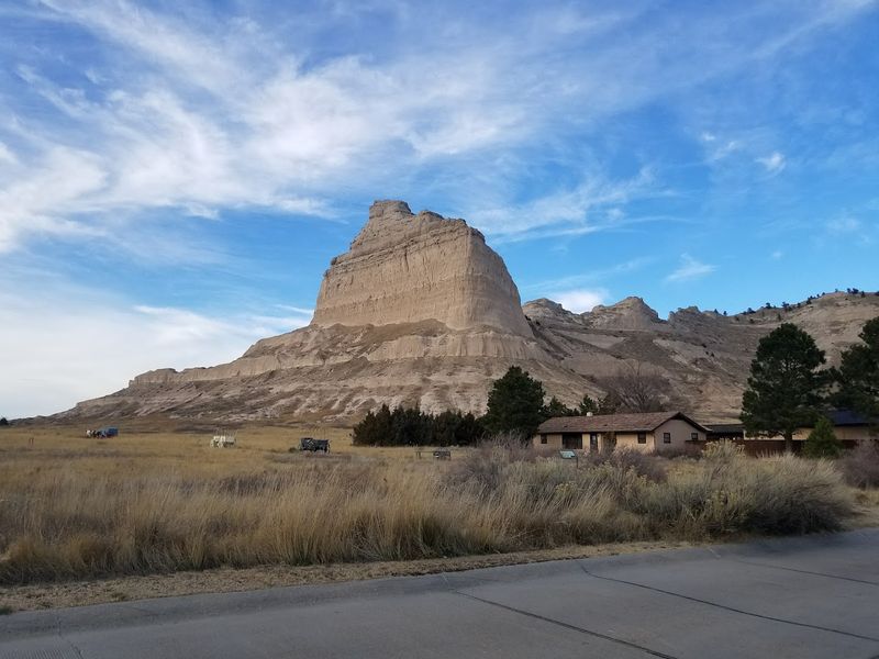 Highway 92 Near Scotts Bluff National Monument