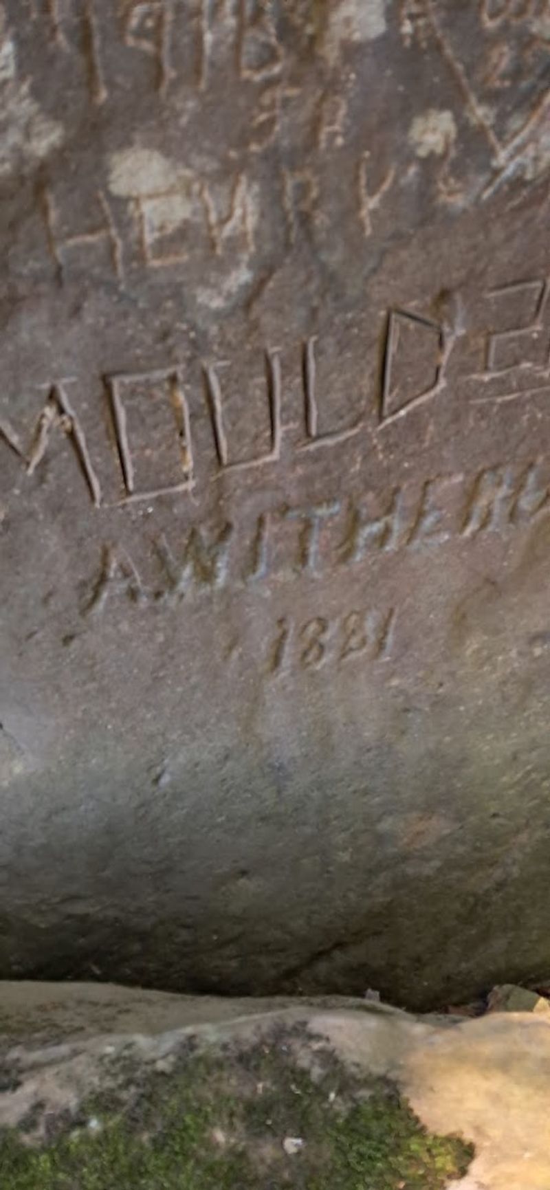 Indian God Rock, Warren County