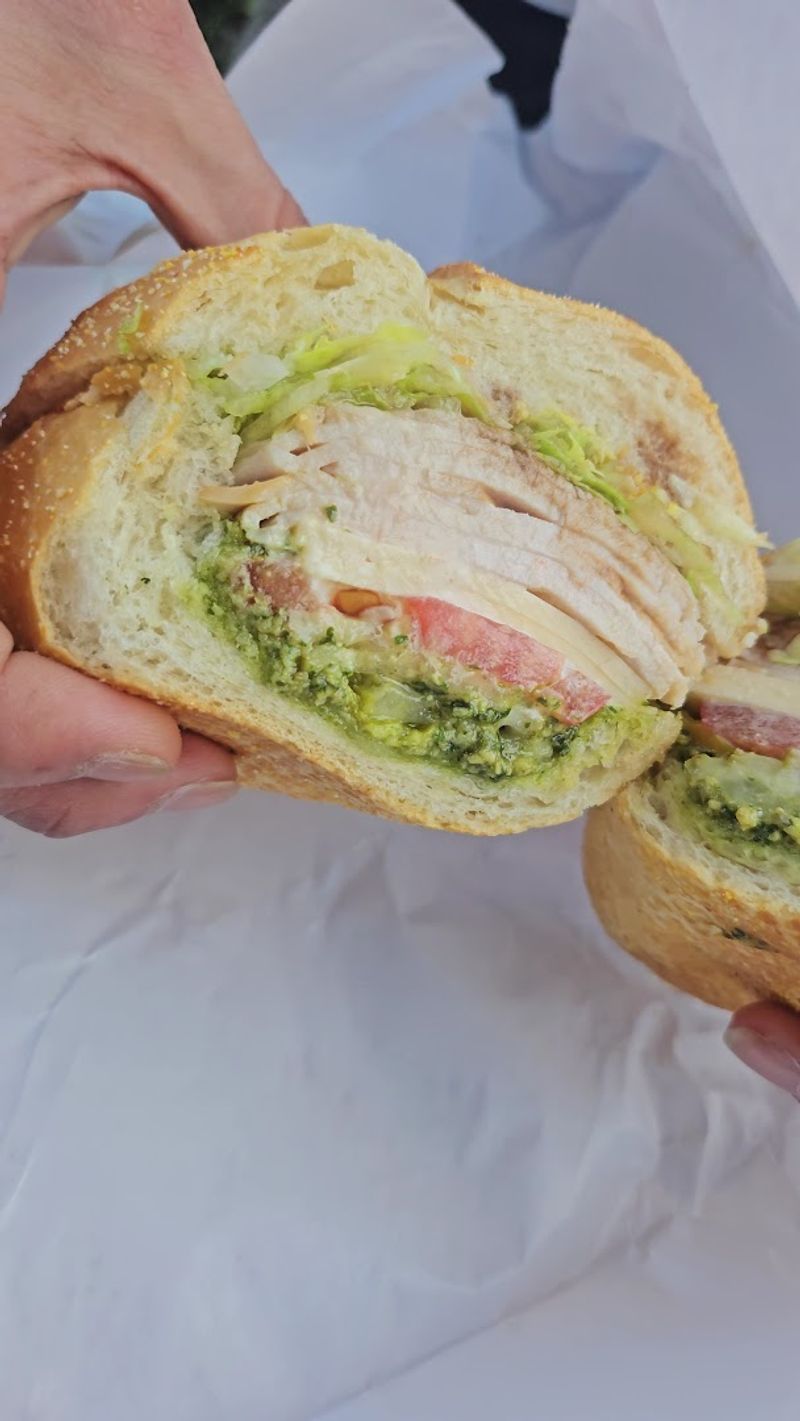 The Bread Is Housemade And Central To Every Sandwich