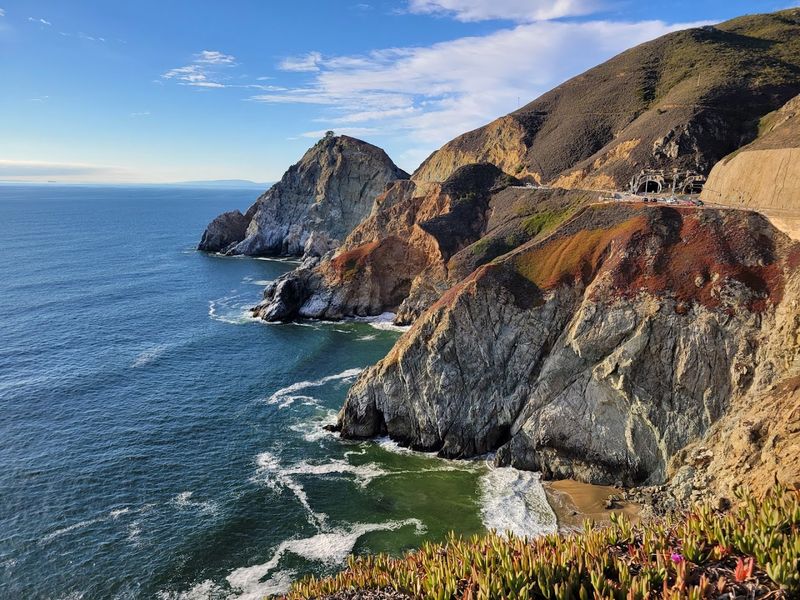 The Cliffs Make The Whole Beach Feel Dramatic