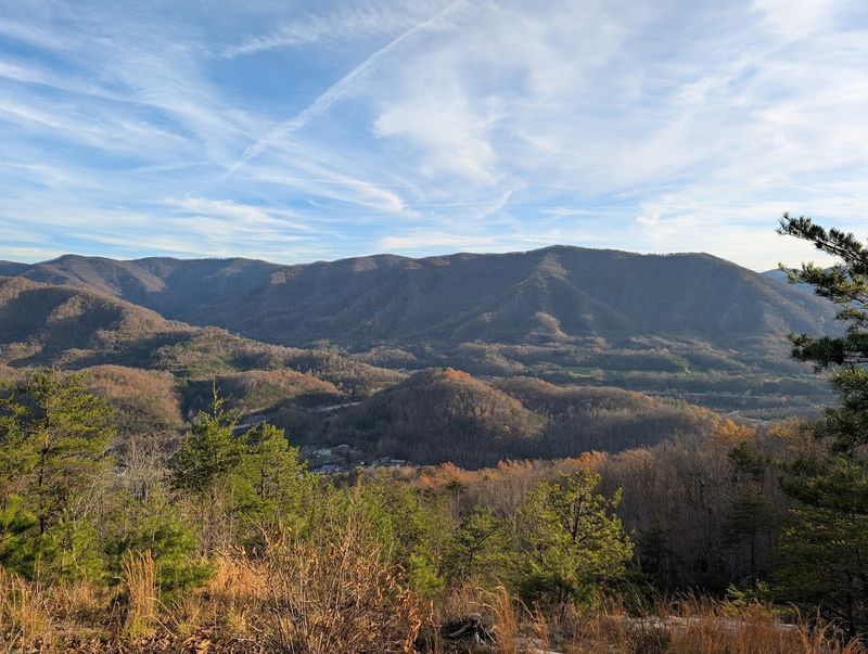 The scenery feels especially cozy in cooler weather