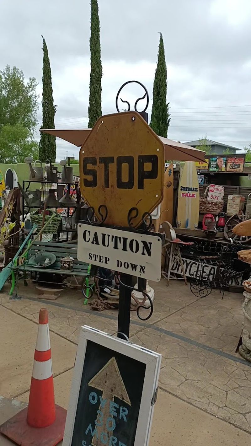 The Outdoor Garden And Architectural Salvage Area